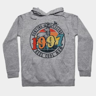 Funny Reel Cool Mom Hunting 1997 Lengend Father's Day Gift Hoodie